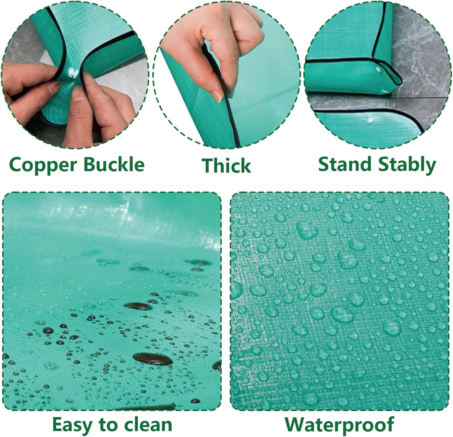 17-Piece Succulent Plant Care Tool Set with Indoor Transplanting Mats