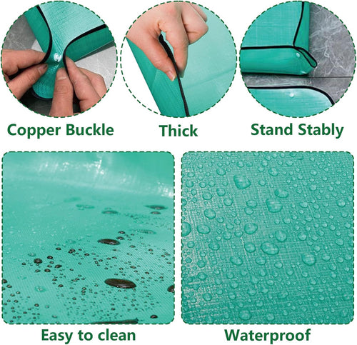 17-Piece Succulent Plant Care Tool Set with Indoor Transplanting Mats
