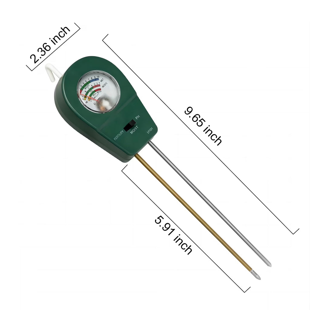3-in-1 Soil Tester Kit for Plant Care