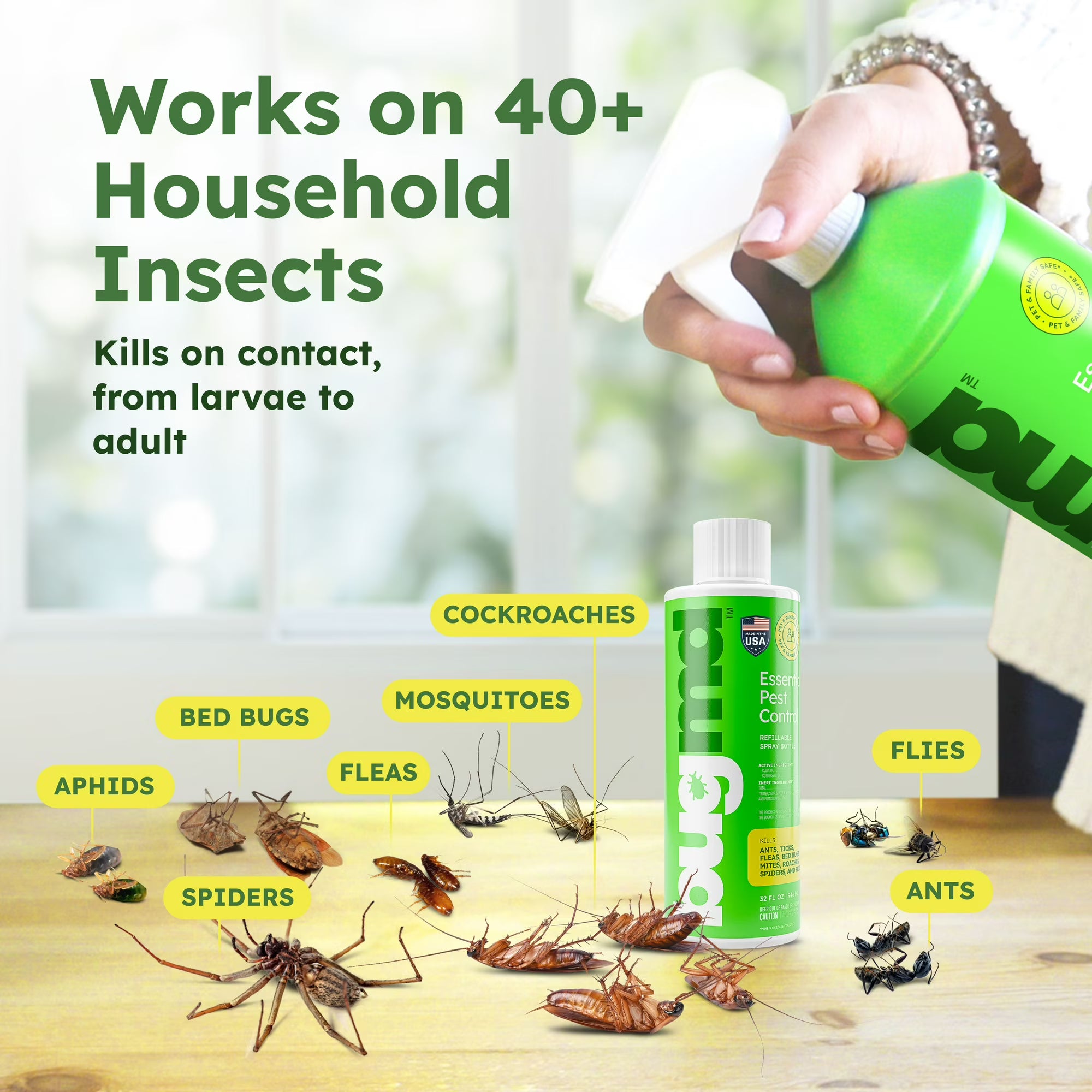 BugMD Pest Control Essential Oil Concentrate – 3.7 oz (2-Pack)